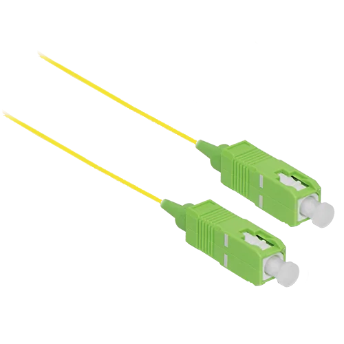 Шнур монтажный оптический SC/APC-A SM 1м, сверхгибкое волокно