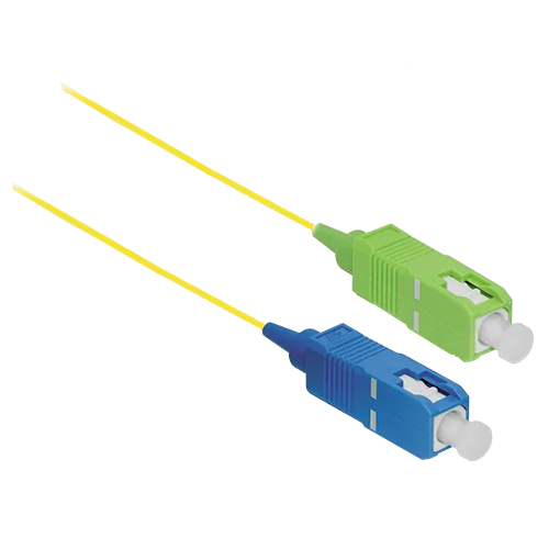 Шнур монтажный оптический SC/APC-SC/UPC 1m