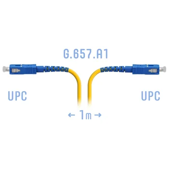 Патчкорд оптический SC/UPC SM G.657.A1 1 метр
