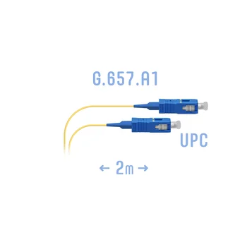 Шнур монтажный оптический SC/UPC SM G.657.A1 2 метра