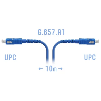 Патчкорд оптический армированный SC/UPC 10метров