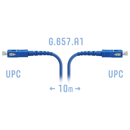 Патчкорд оптический армированный SC/UPC 10метров