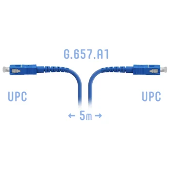 Патчкорд оптический армированный SC/UPC 5 метров