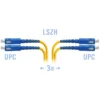 Патчкорд оптический SC/UPC SM Duplex 3метра