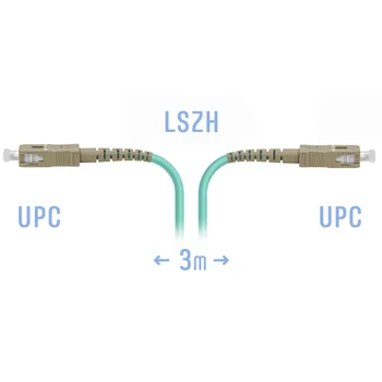 Патчкорд оптический SC/UPC MM 3m