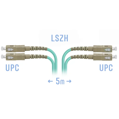 Патчкорд оптический SC MM Duplex 5метров