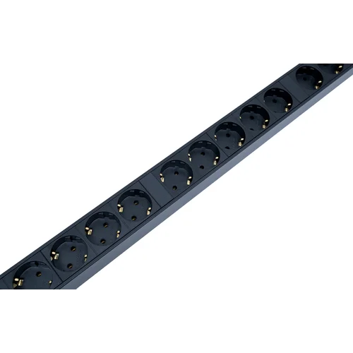 Блок электрических розеток на 16 гнезд Schuko, шнур питания 3 м 3x2.5мм2 с вилкой IEC 60309 16A 2P＋E (IP44) 852.0х50.0х44.4мм