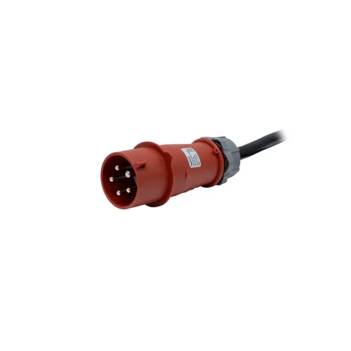 Блок электрических розеток на 18хIEC320 C13 и 6хIEC320 C19, шнур питания 3 м 5x6мм2 с вилкой IEC 60309 32A 3P+N+E (IP44) 1682.5х50.0х44.4мм