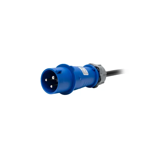 Блок электрических розеток на 20хIEC320 C13 и 4хIEC320 C19, шнур питания 3 м 3x6мм2 с вилкой IEC 60309 32A 2P＋E (IP44) 1221.0х50.0х44.4