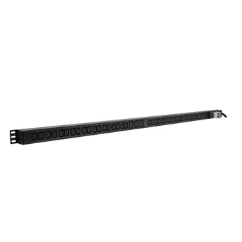 Блок электрических розеток на 36хIEC320 C13 и 6хIEC320 C19, шнур питания 3 м 3x6мм2 с вилкой IEC 60309 32A 2P＋E (IP44) 1507.0х50.0х44.4мм