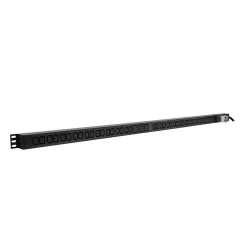 Блок электрических розеток на 36хIEC320 C13 и 6хIEC320 C19, шнур питания 3 м 3x6мм2 с вилкой IEC 60309 32A 2P＋E (IP44) 1507.0х50.0х44.4мм