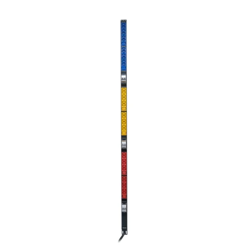 Блок электрических розеток на 36хIEC320 C13 и 6хIEC320 C19, шнур питания 3 м 5x6мм2 с вилкой IEC 60309 32A 3P+N+E (IP44) 1896.5х50.0х44.4мм