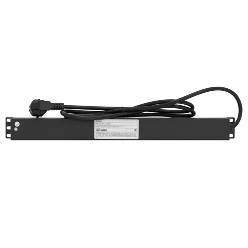 Блок розеток серии SNR-PDU базовый на 7хSchuko, шнур питания 1.8 м 3x1.5 мм² с вилкой Schuko, с защитой от перегрузки, 16A