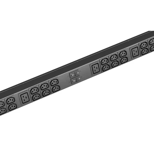 Блок розеток с функцией измерения серии SNR тип A выход 30*C13 и 6*C19 вход клеммный терминал 32A