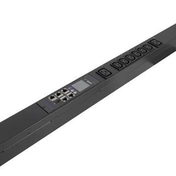 Блок розеток с функцией измерения и управления каждой розеткой серии SNR тип D выход 18*C13 и 6*C19 вход 16A IEC60309 (3P+N+E)