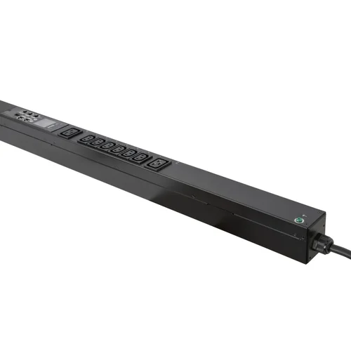 Блок розеток с функцией измерения и управления каждой розеткой серии SNR тип D выход 18*C13 и 6*C19 вход 16A IEC60309 (3P+N+E)