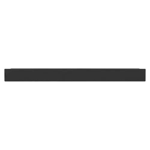 Пластиковая фальшпанель-заглушка 19" высота 1U, монтаж без инструментов