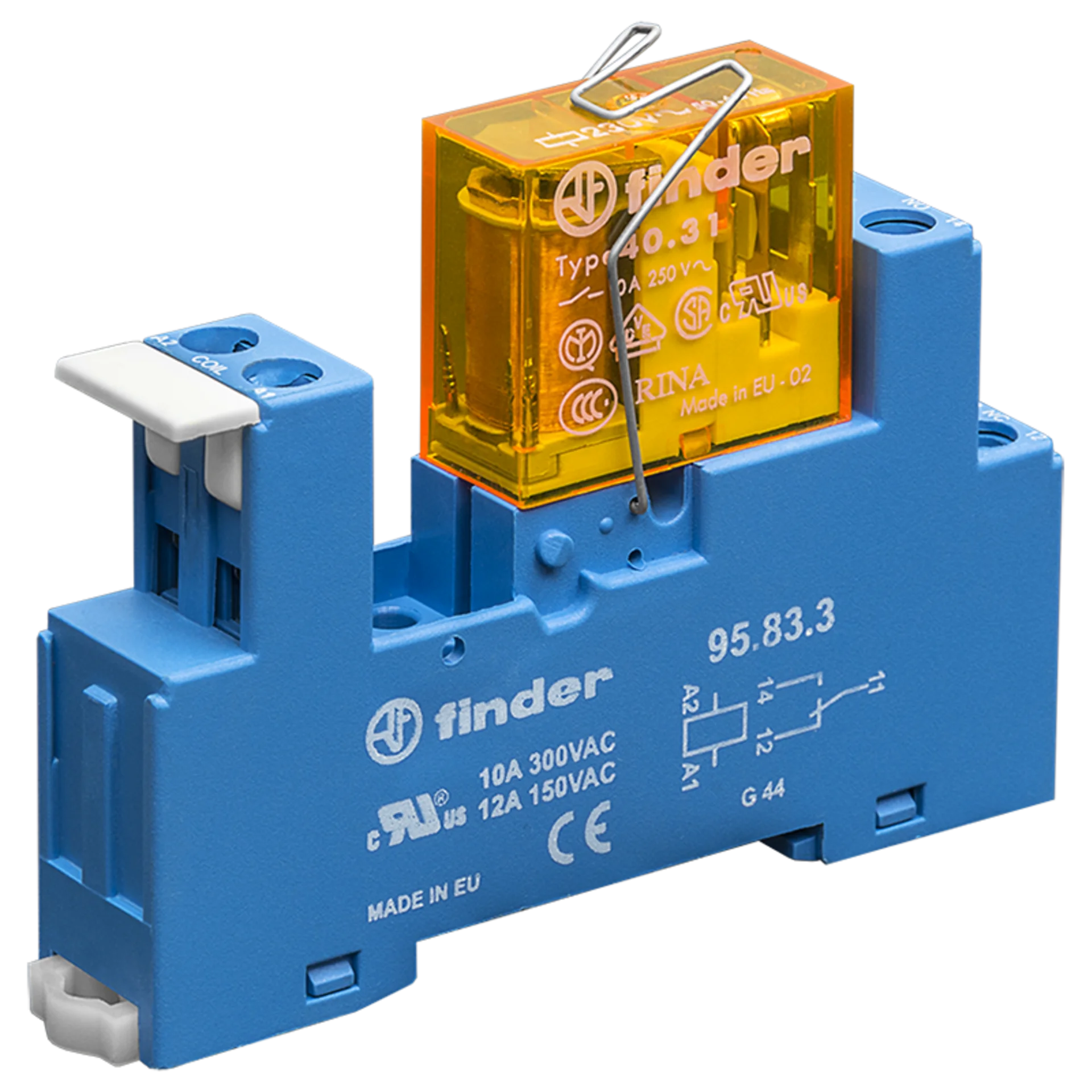 Датчик напряжения на DIN рейку с дискретным выходом "Phase Detector-DIN"