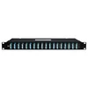 Пассивный оптический отвод 24 порта LC/UPC (деление 1х2), SM, 1U
