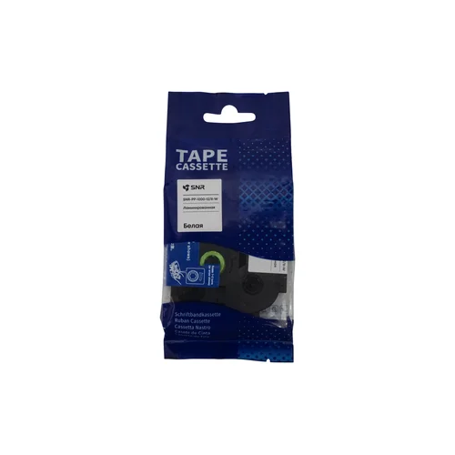 Лента для принтера SNR-HLP-1000P, 12мм, 8м, цвет белый