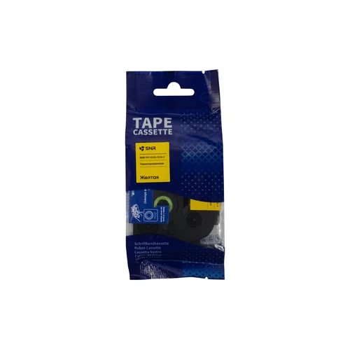 Лента для принтера SNR-HLP-1000P, 12мм, 8м, цвет желтый