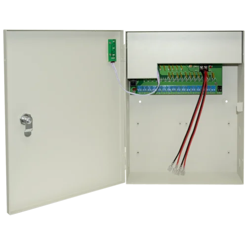 Многоканальный источник питания SNR-PS-C1230-D17U, 16x1.56А+ 1x5А, 12В DC, 30A, АКБ 2х9Ач (без АКБ в комплекте)