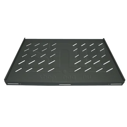 Полка стационарная усиленная для шкафов 19" глубиной 1000мм, черная (распределенная нагрузка 200кг)