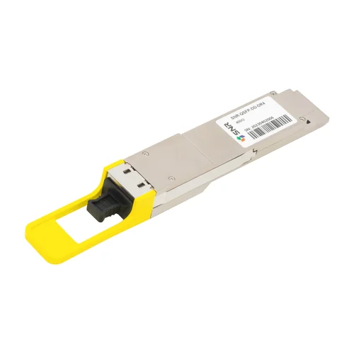 Модуль 400G QSFP-DD 4x100GBASE, разъем MPO, дальность до 500м