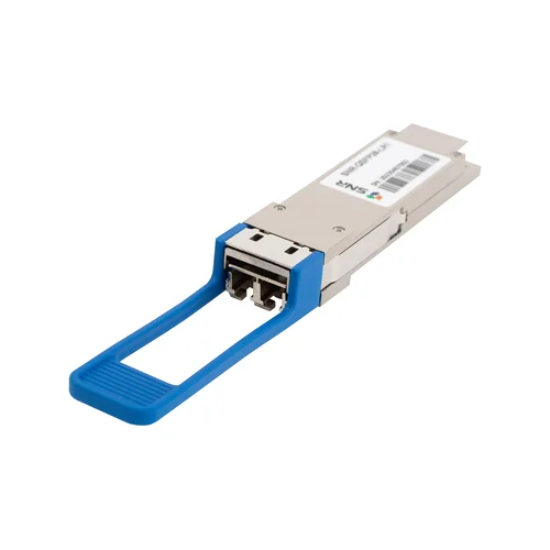 Двухволоконный модуль, QSFP+ 40GBASE-LR4, разъем LC, дальность до 10км