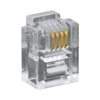 Коннектор RJ-11 (100шт)