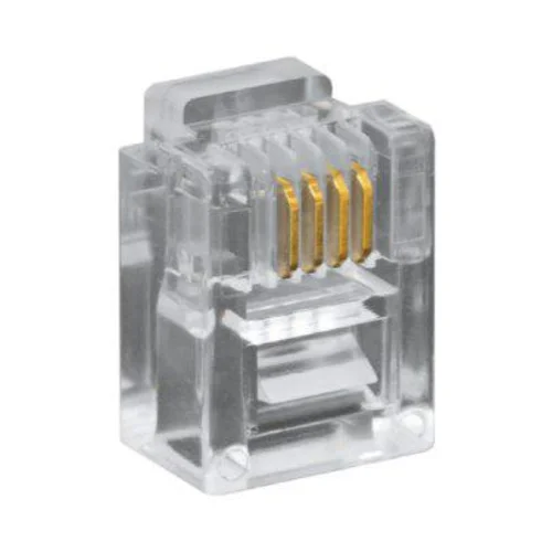 Коннектор RJ-11 (100шт)