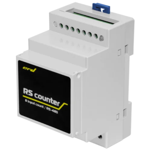 Счётчик импульсов с цифровым интерфейсом RS485, 8 импульсных входов (Modbus RTU)