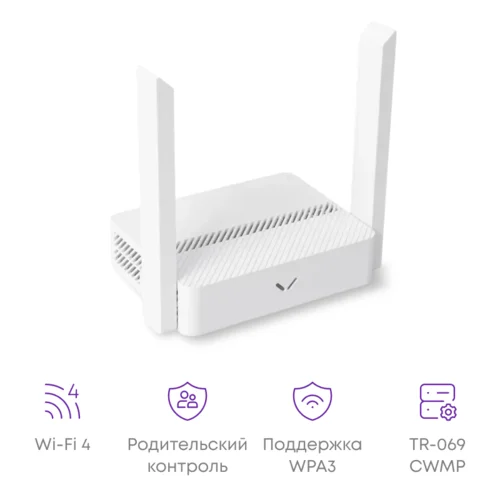 Wi-Fi роутер SNR ADVANCE N13, 802.11a/b/g/n, 4xFE RJ45