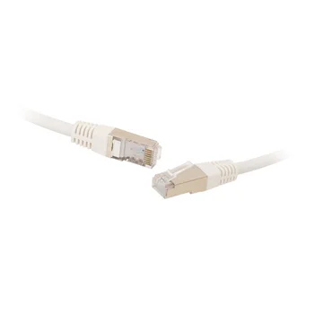 Коммутационный шнур S/FTP 4-х парный cat.6A, 2м,slim, LSZH, белый