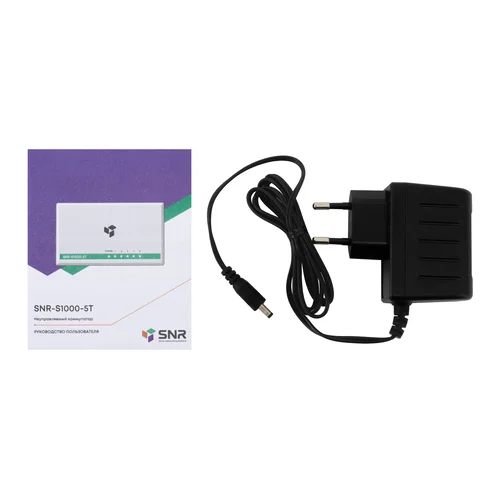 Неуправляемый коммутатор SNR-S1000-5T