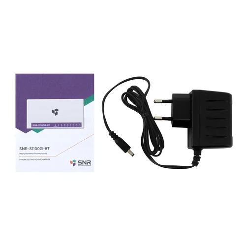 Неуправляемый коммутатор SNR-S1100G-8T