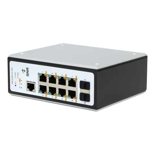 Управляемый промышленный POE коммутатор уровня 2 SNR-S215Gi-8T-POE