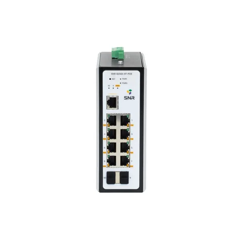Управляемый промышленный POE коммутатор уровня 2 SNR-S215Gi-8T-POE