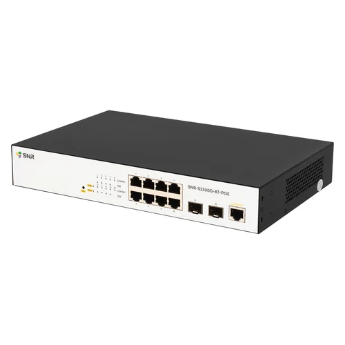 Управляемый POE коммутатор уровня 2 SNR-S2200G-8T-POE