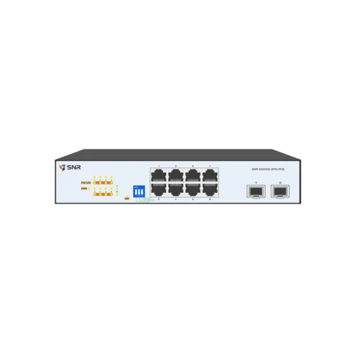 Управляемый Web Smart PoE коммутатор уровня 2 SNR-S2300G-8TM-POE