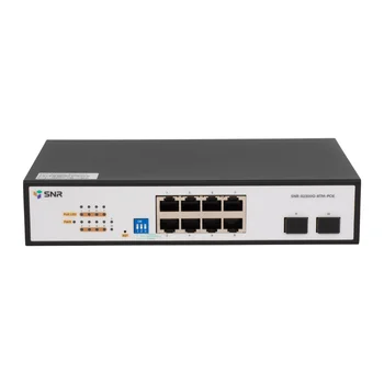 Управляемый Web Smart PoE коммутатор уровня 2 SNR-S2300G-8TM-POE