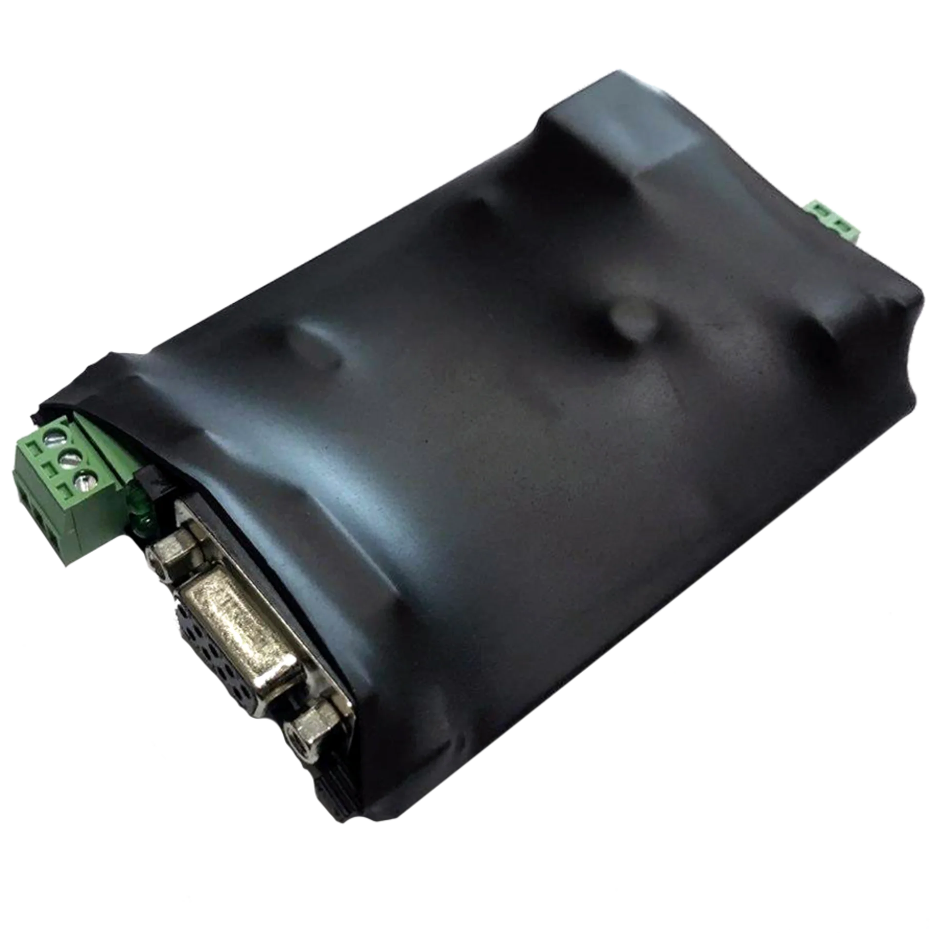 Конвертер интерфейсов RS232/RS485 - Ethernet, без БП, в термоусадке, доп. питание, S232-410S