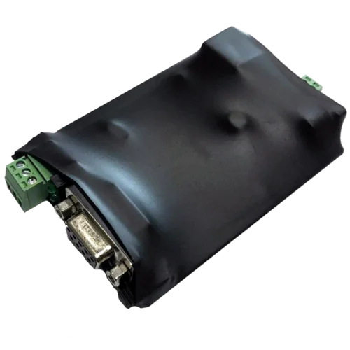 Конвертер интерфейсов RS232/RS485 - Ethernet, без БП, в термоусадке, доп. питание, S232-410S