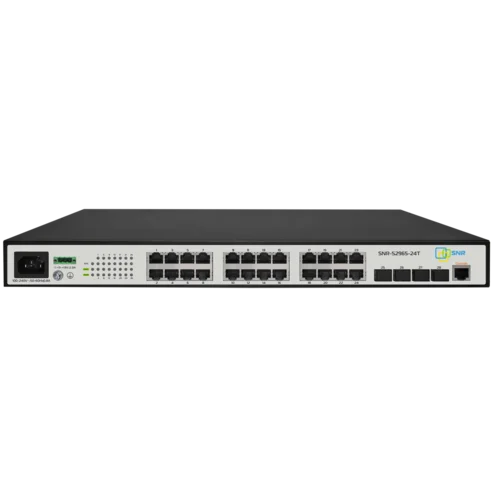 Управляемый коммутатор уровня 2 SNR-S2965-24T (мятый корпус)