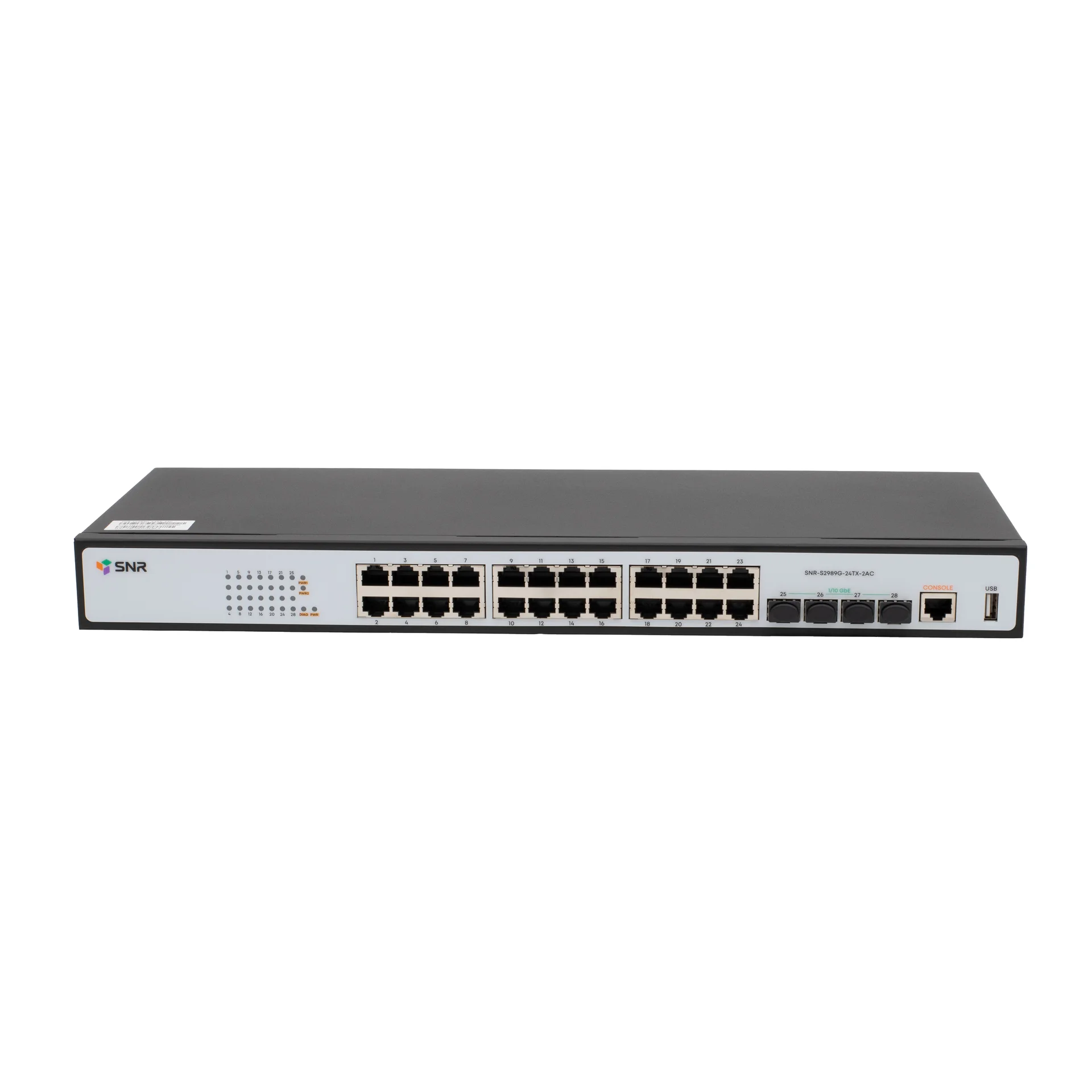 SNR-S2989G-24TX-2AC — купить Управляемый коммутатор уровня 2 SNR