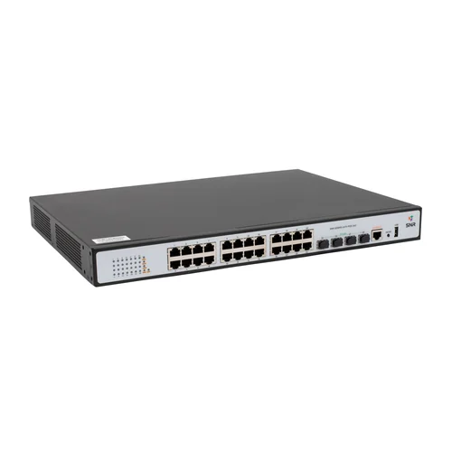 Управляемый PoE коммутатор уровня 2 SNR-S2989G-24TX-POE-2AC