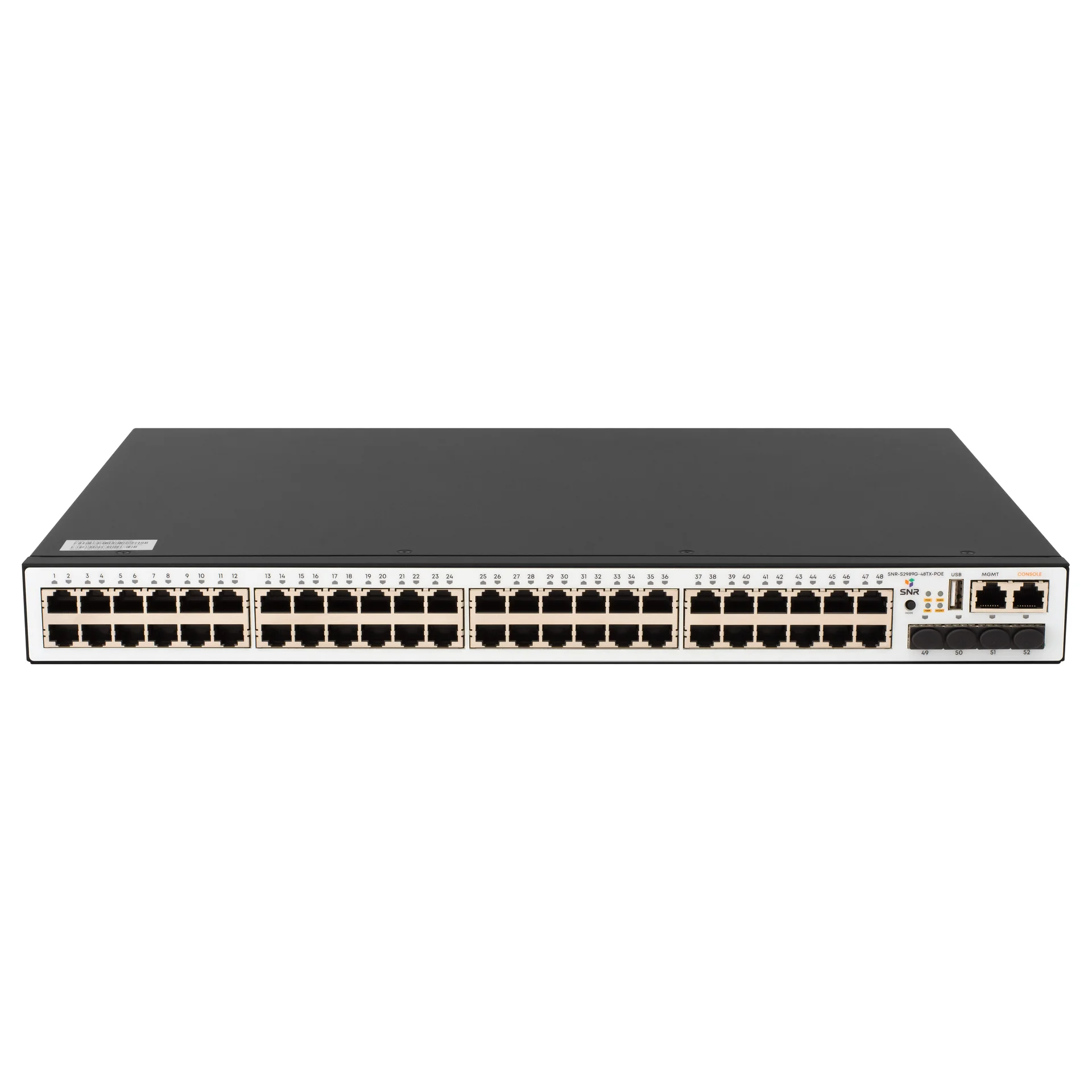 Управляемый PoE коммутатор уровня 2 SNR-S2989G-48TX-POE