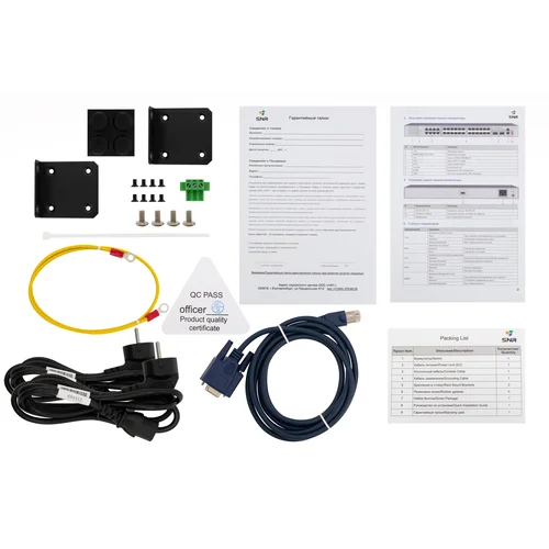 Управляемый коммутатор уровня 3 SNR-S300X-24FQ-2AC