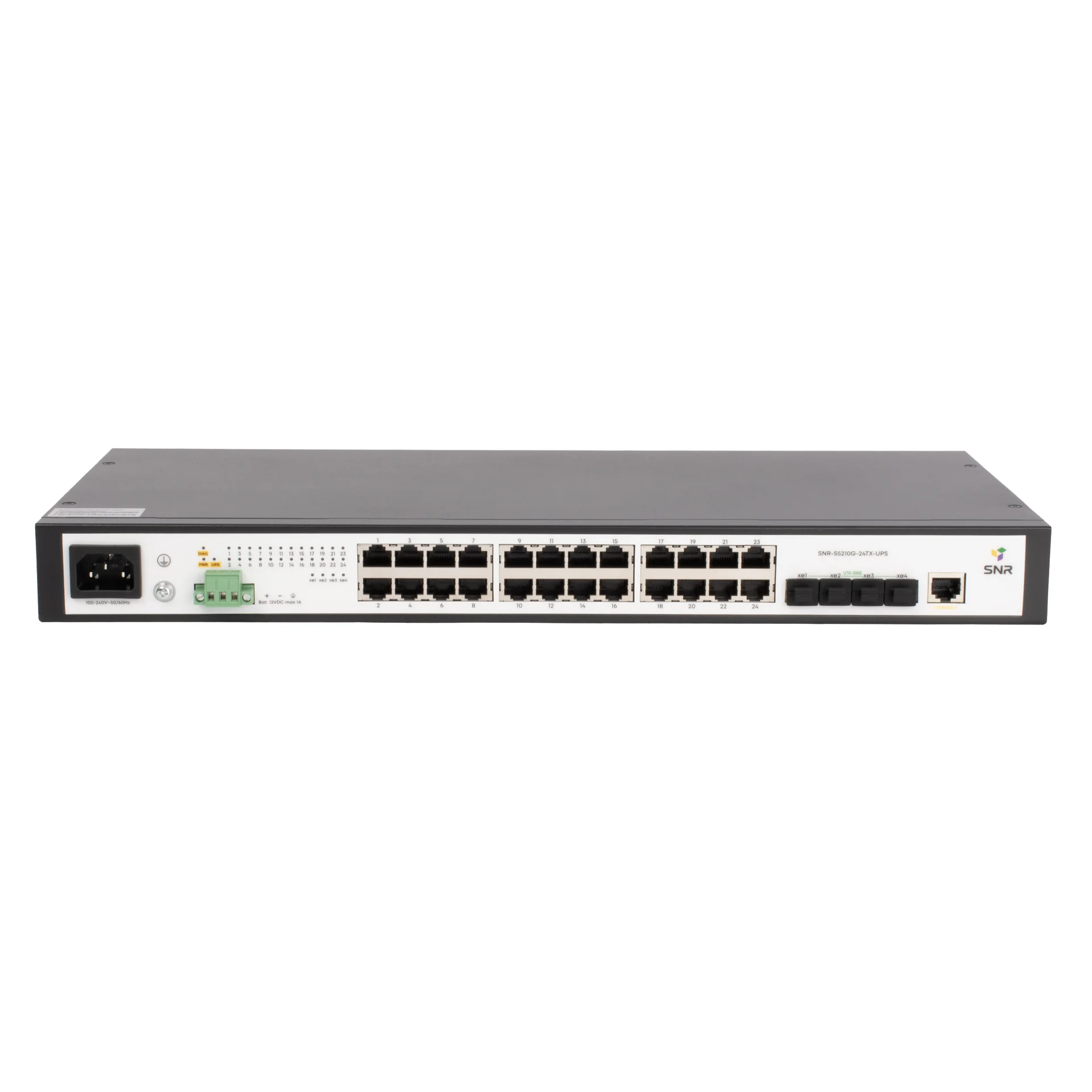 Управляемый коммутатор уровня 2+ SNR-S5210G-24TX-UPS