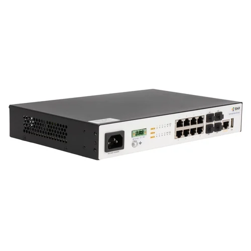 Управляемый коммутатор уровня 2+ SNR-S5210G-8TX-DC
